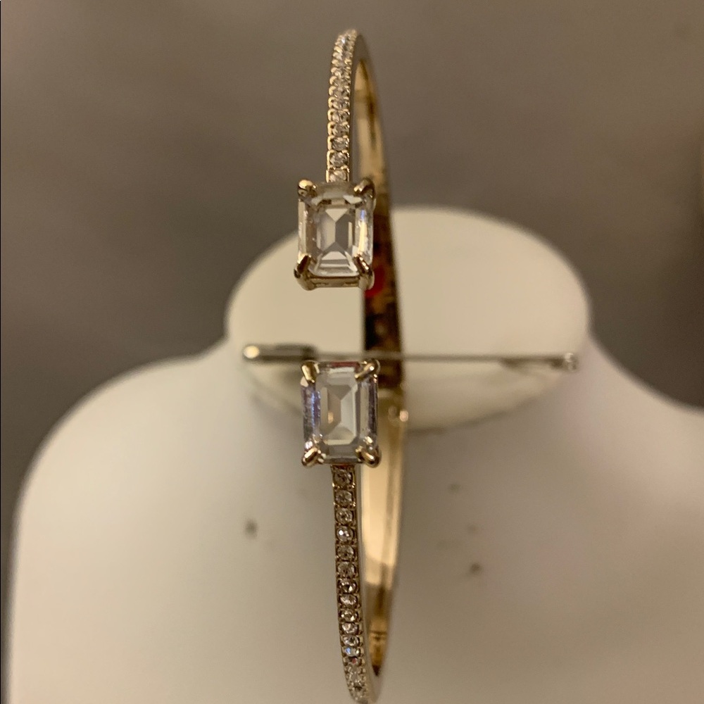 Lauren Ralph Lauren Gold-Tone Hinged Bracelet - Picture 2 of 4